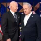 Presiden AS Joe Biden dan Perdana Menteri Israel, Benjamin Netanyahu. (Foto: Time of Israel)